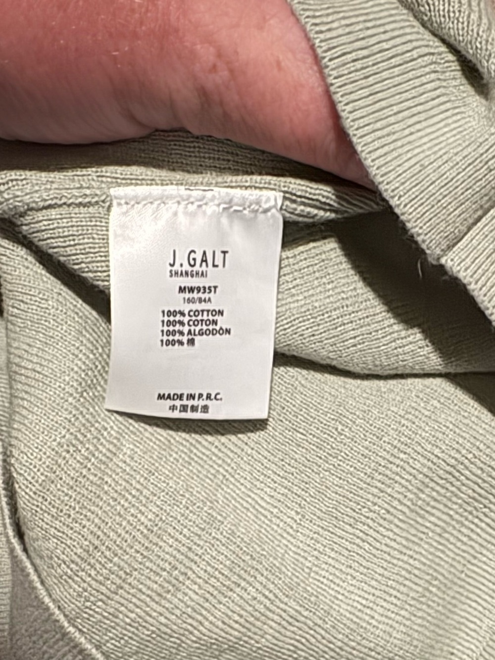John galt Brandy Melville green crop tank - Picture 2 of 2